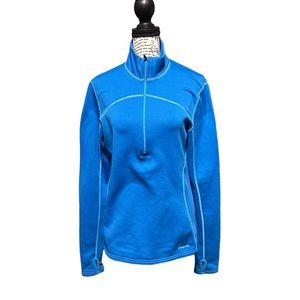 Patagonia Women's Capilene® 4 Expedition Weight Zip-Neck blue Size Medium